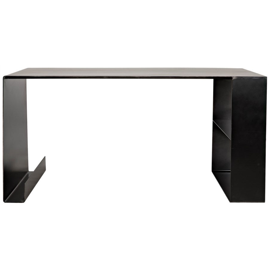 Noir, Black Metal Desk