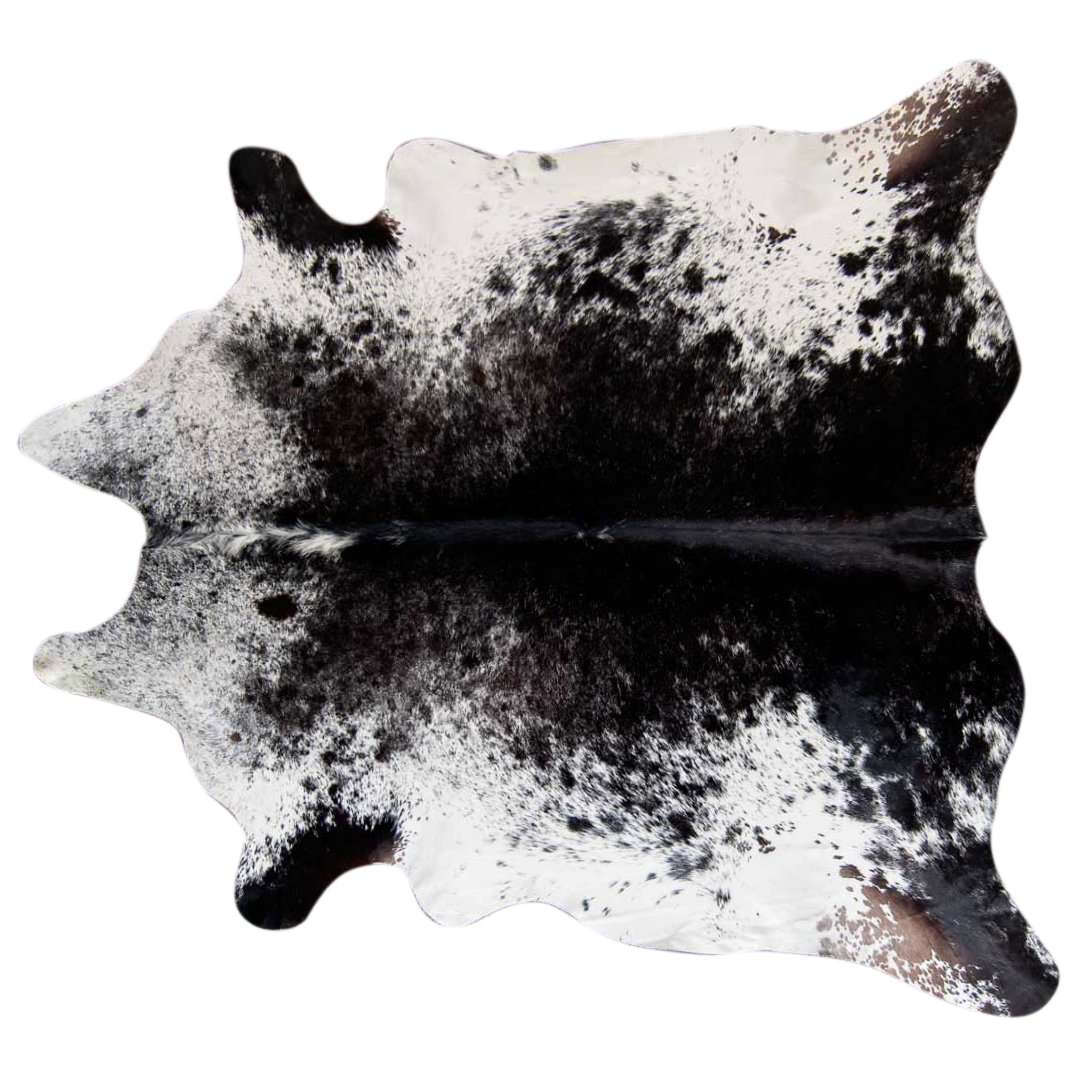 Pergamino, Black Speckled Brazilian Cowhide