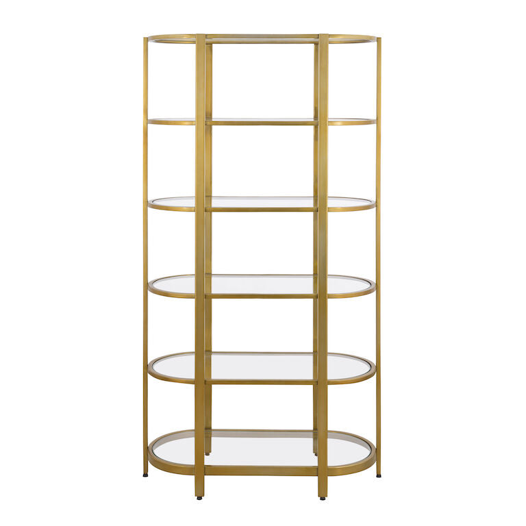 Elk Home, Blain Bookshelf - Brass