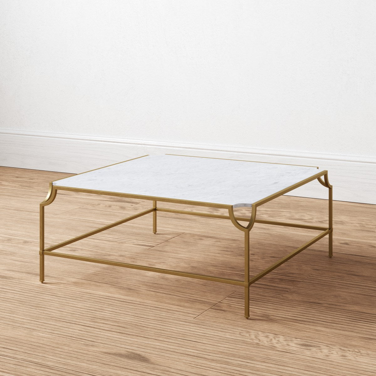 Elk Home, Blain Coffee Table - Antique Brass