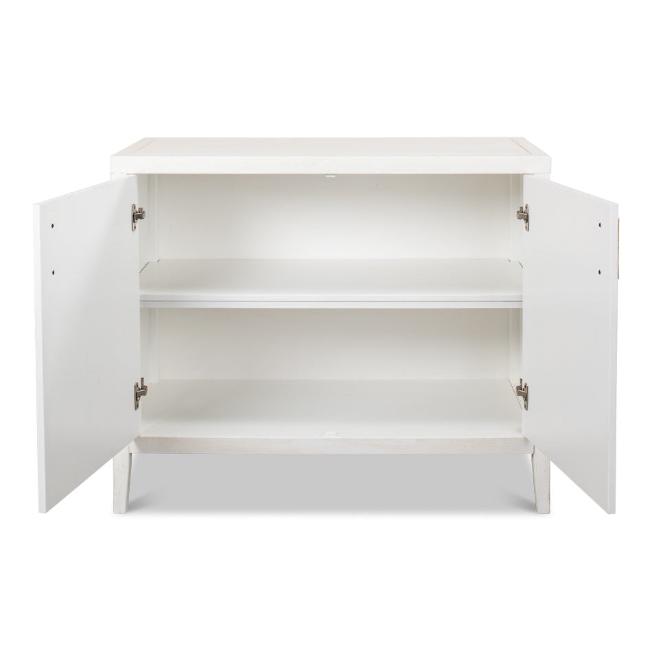 SARREID, Blanco 2 Door Buffet  Cortina White