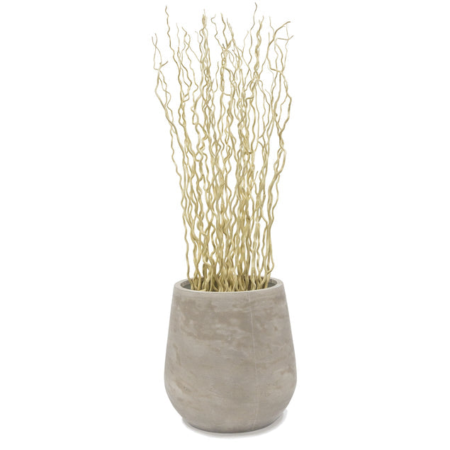 Gold Leaf Design Group, Bleached Kuwa in Large Urbano Bell Planter