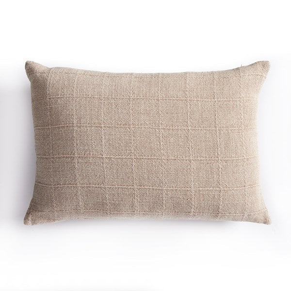 Four Hands, Block Linen Pillow 14"X20"