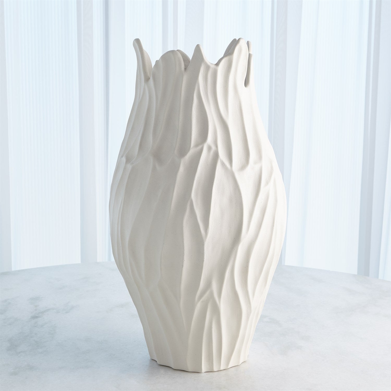 Global Views, Bloom Vase - Matte White