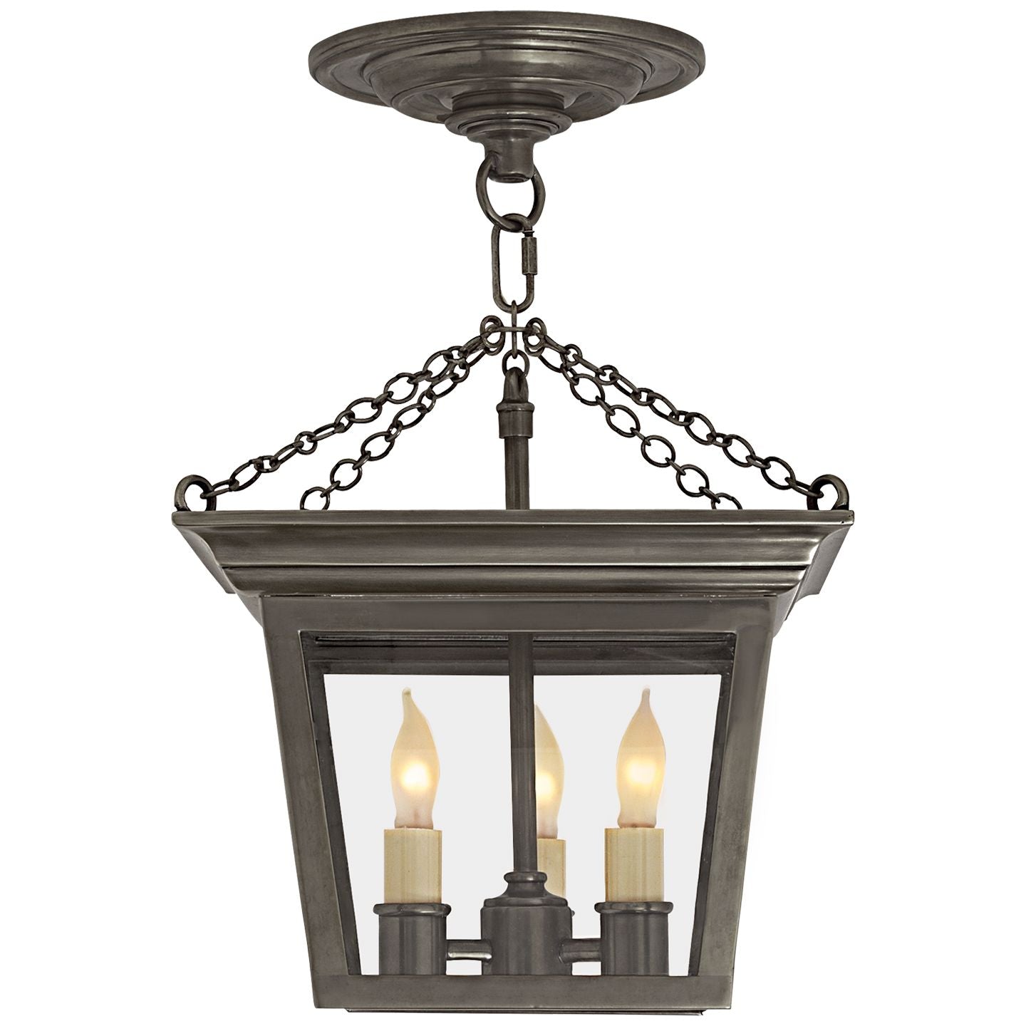 Visual Comfort, Cornice Semi-Flush Lantern