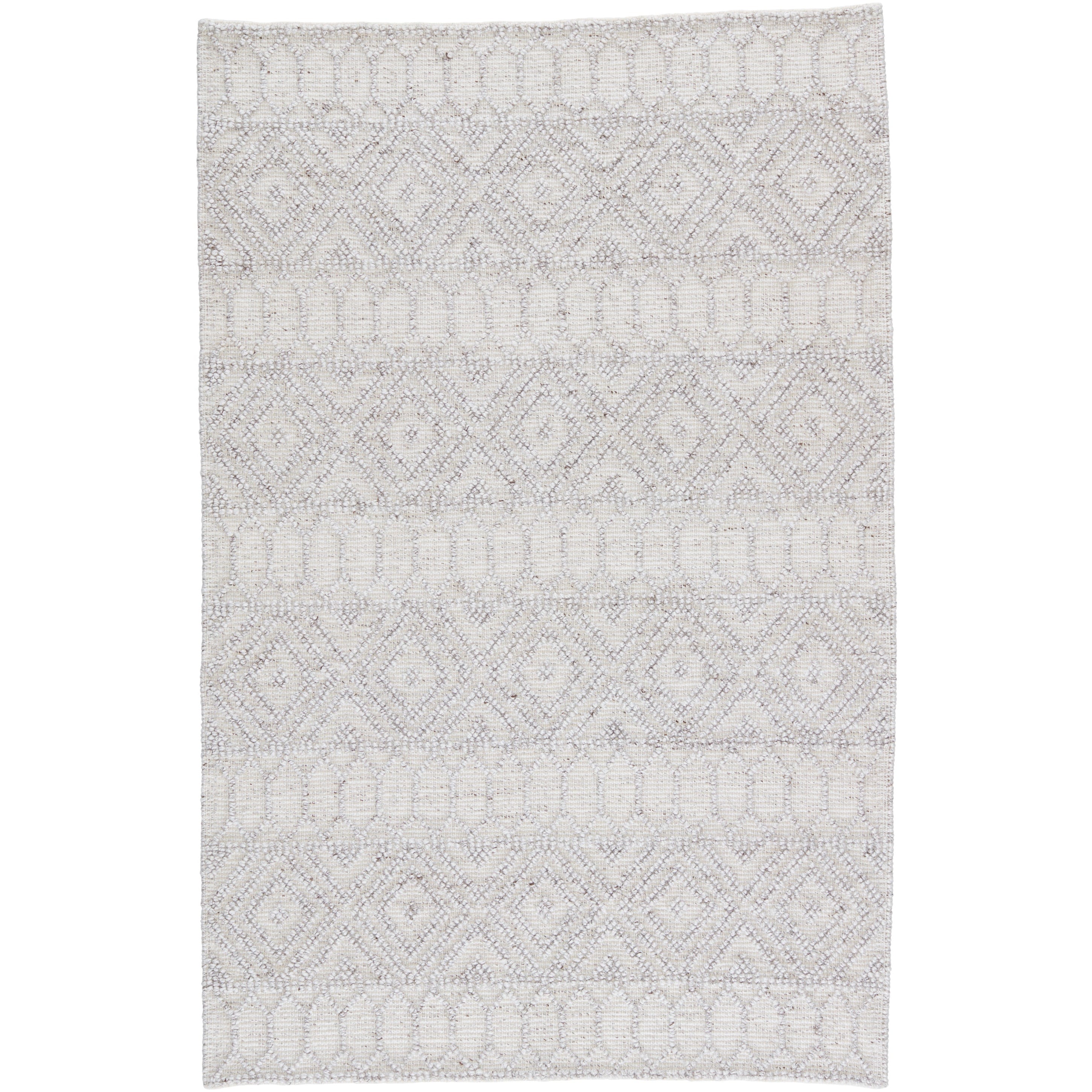 Jaipur Living, Cosette - Light Gray / White Rug