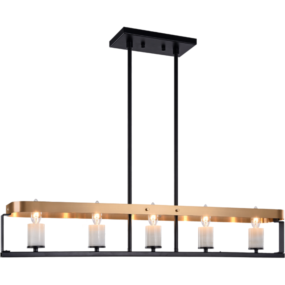 Matteo, Crandle 5-Light Linear Chandelier