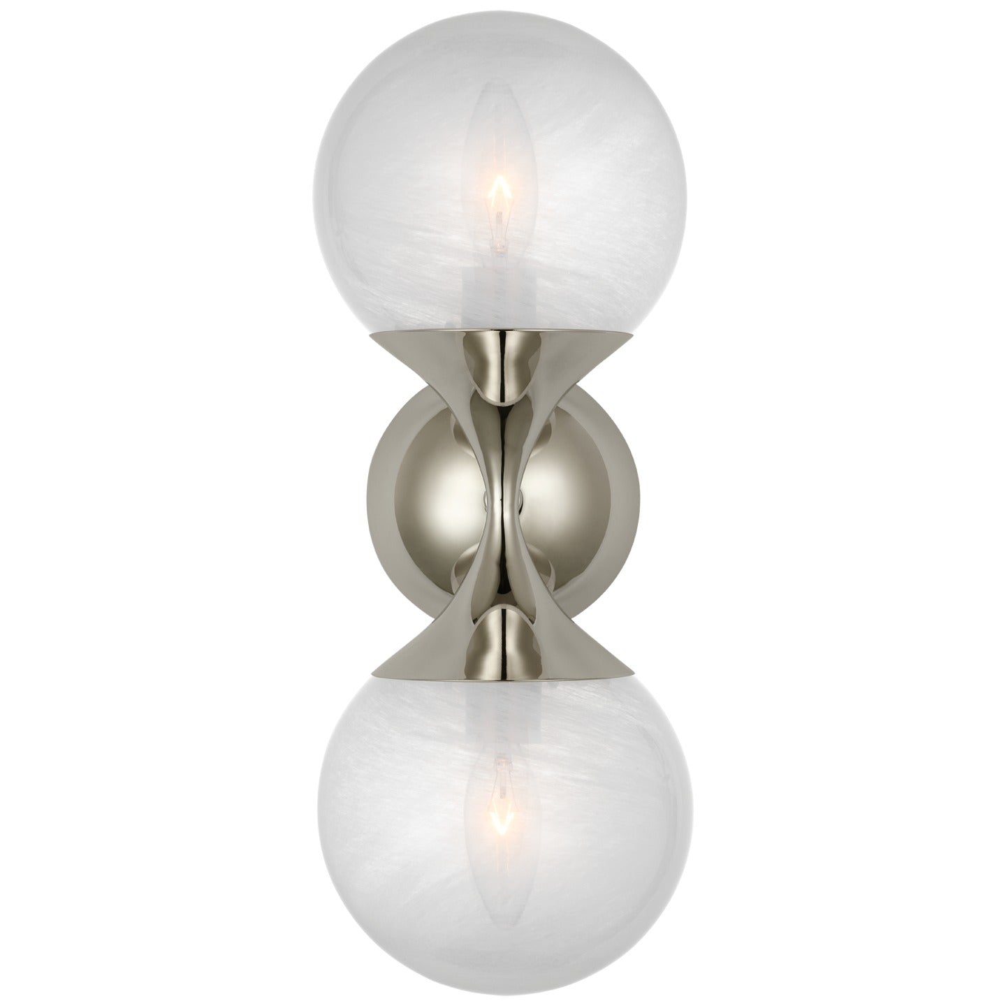 Visual Comfort, Cristol Double Sconce