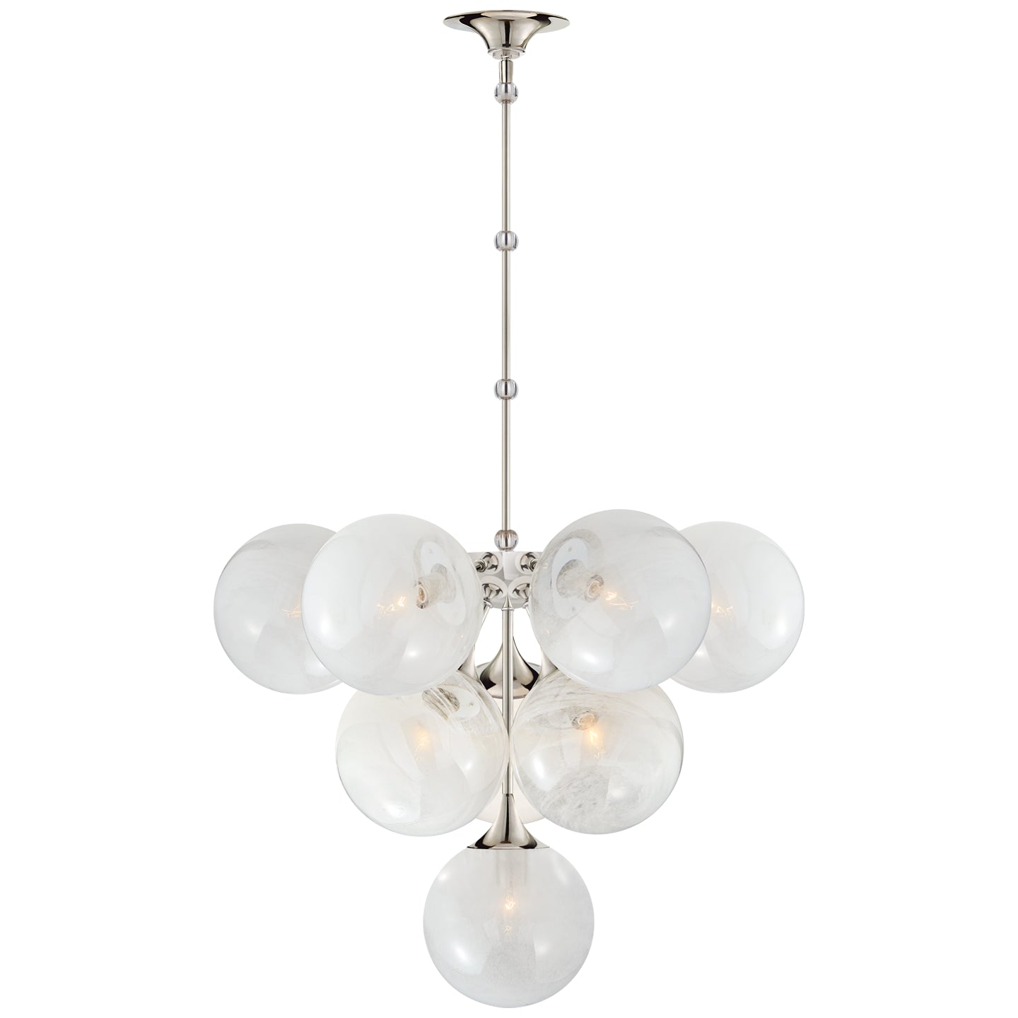 Visual Comfort, Cristol Tiered Chandelier