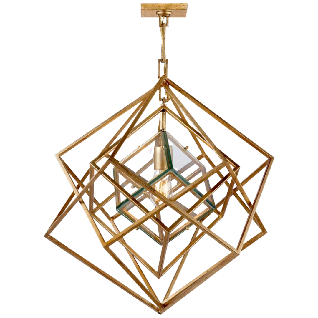 Visual Comfort, Cubist Chandelier