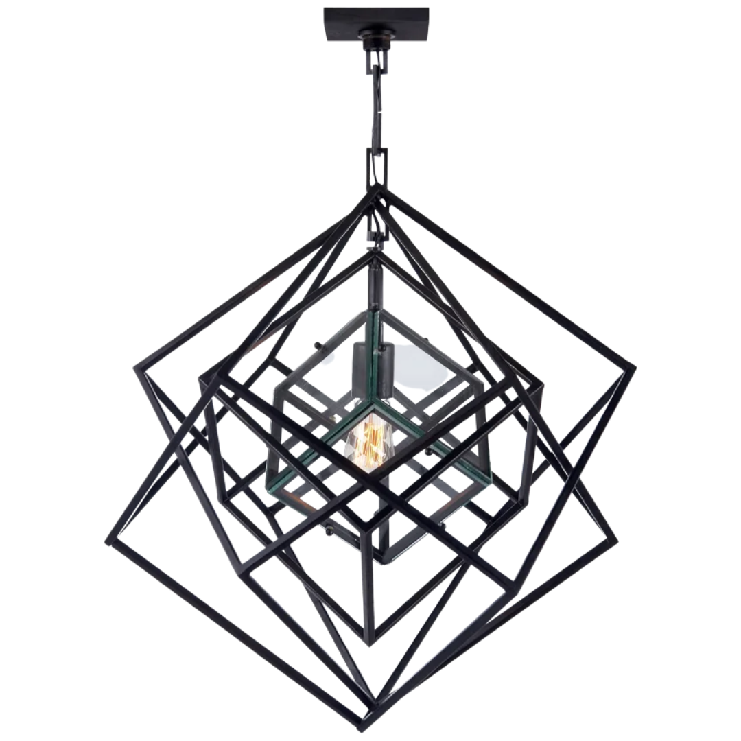 Visual Comfort, Cubist Chandelier