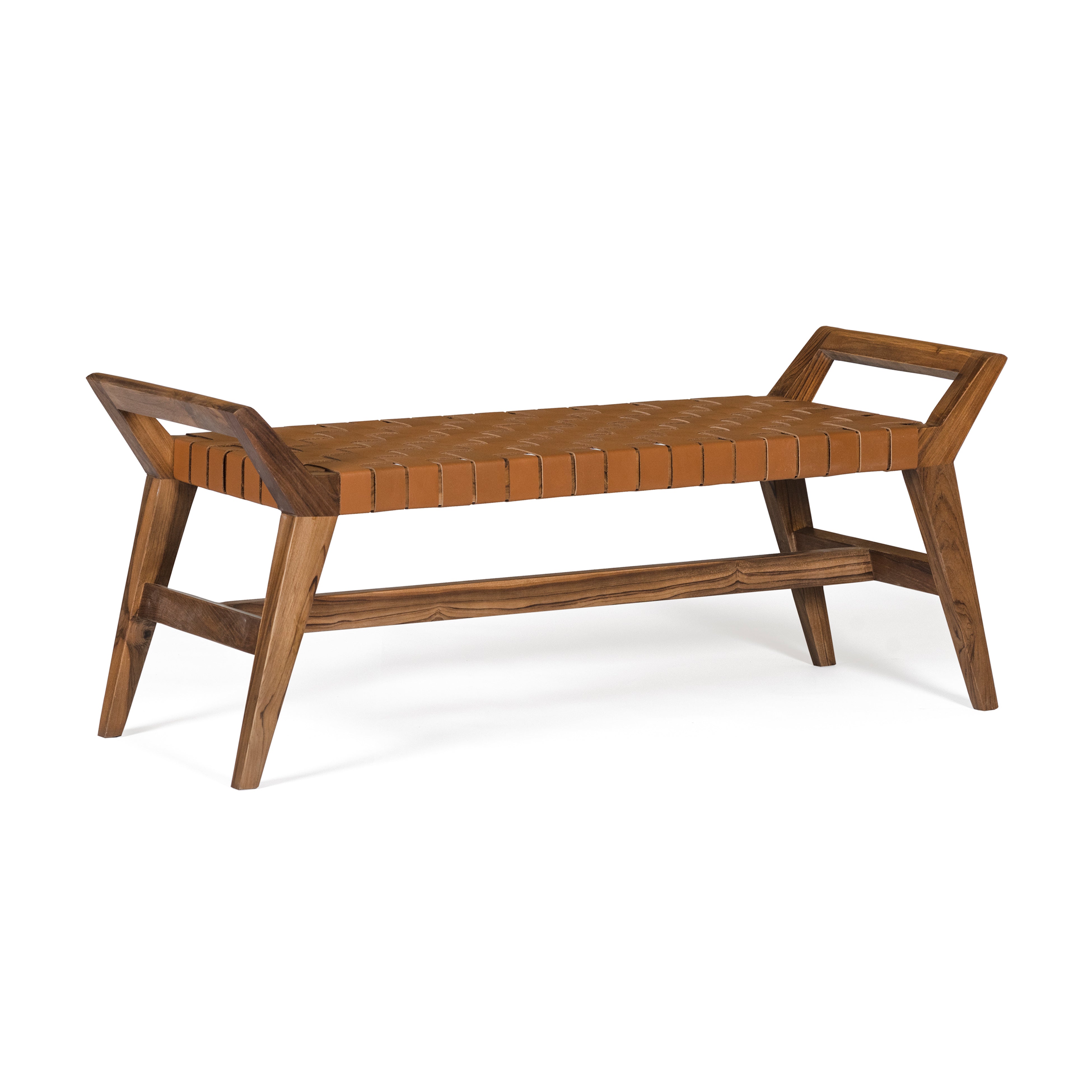 Union Home, Danielle Leather Bench