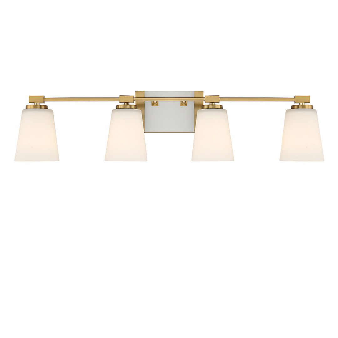 Savoy House, Darby 4-Light Bathroom Vanity Light