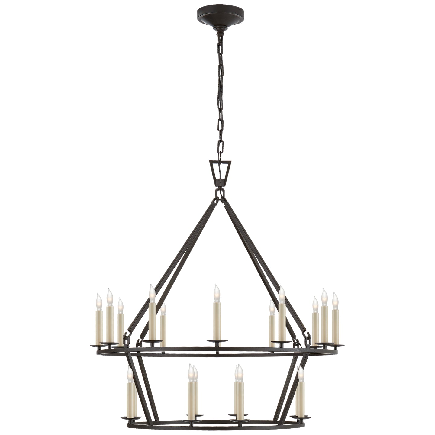 Visual Comfort, Darlana 2-Tier Chandelier