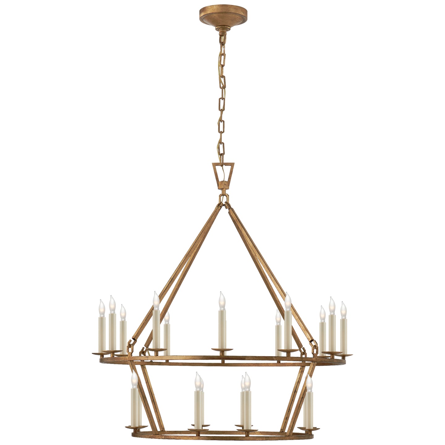 Visual Comfort, Darlana 2-Tier Chandelier