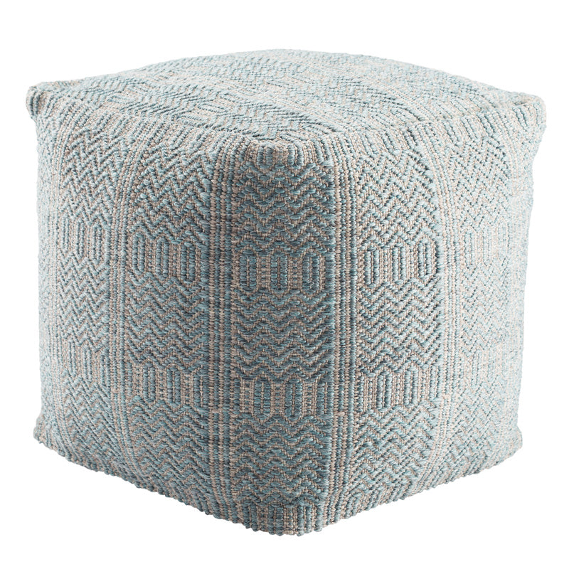 Jaipur Living, Destrie Indoor/ Outdoor Cube Pouf