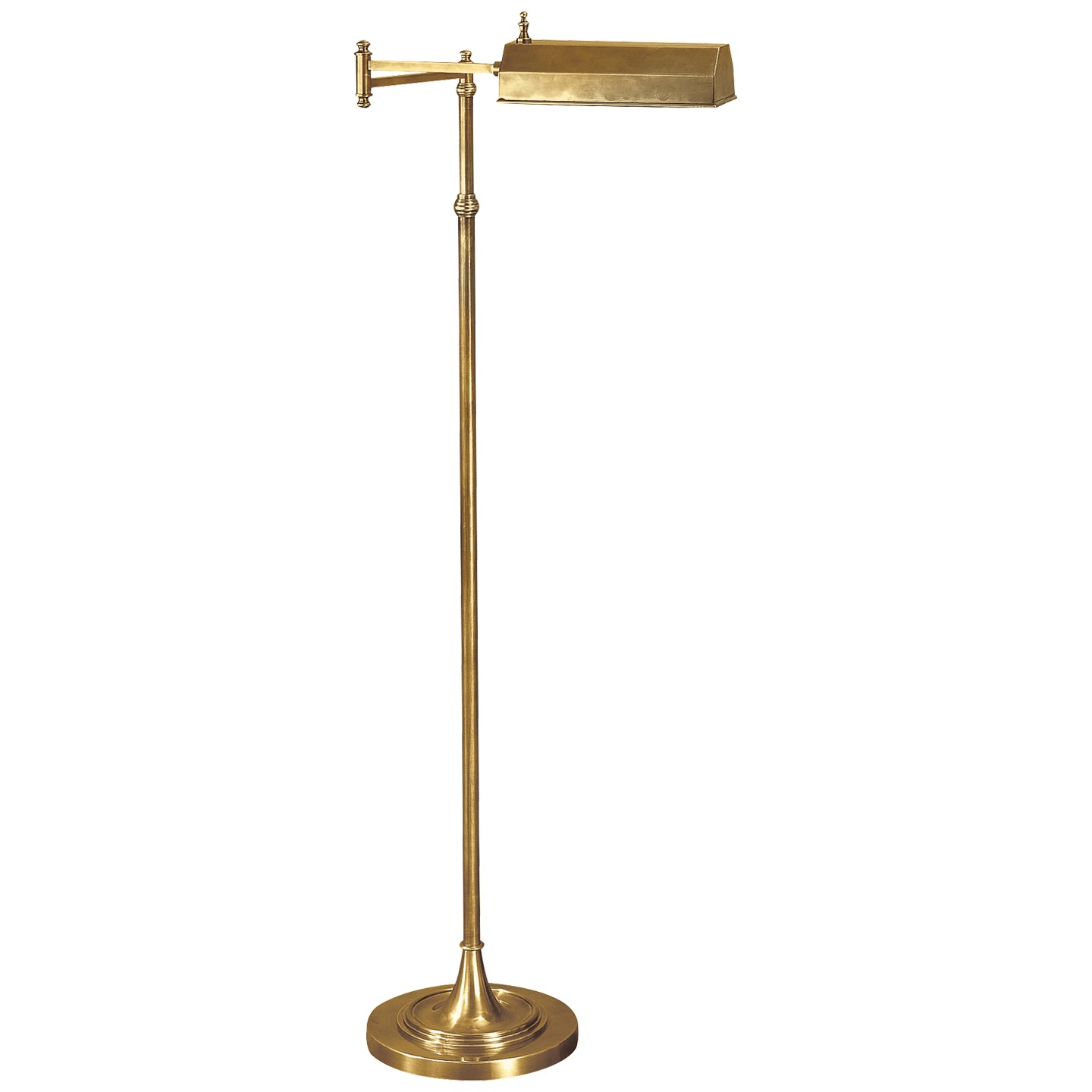 Visual Comfort, Dorchester Swing Arm Pharmacy Floor Lamp