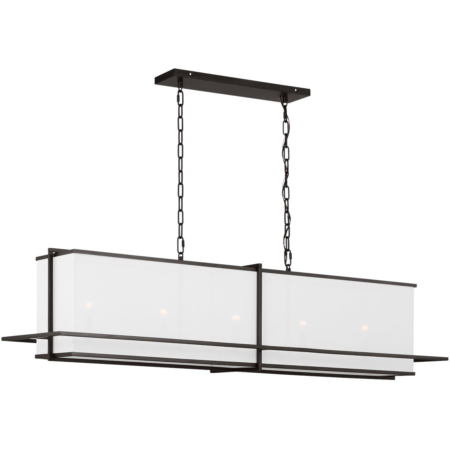 Generation Lighting, Dresden Large Linear Chandelier