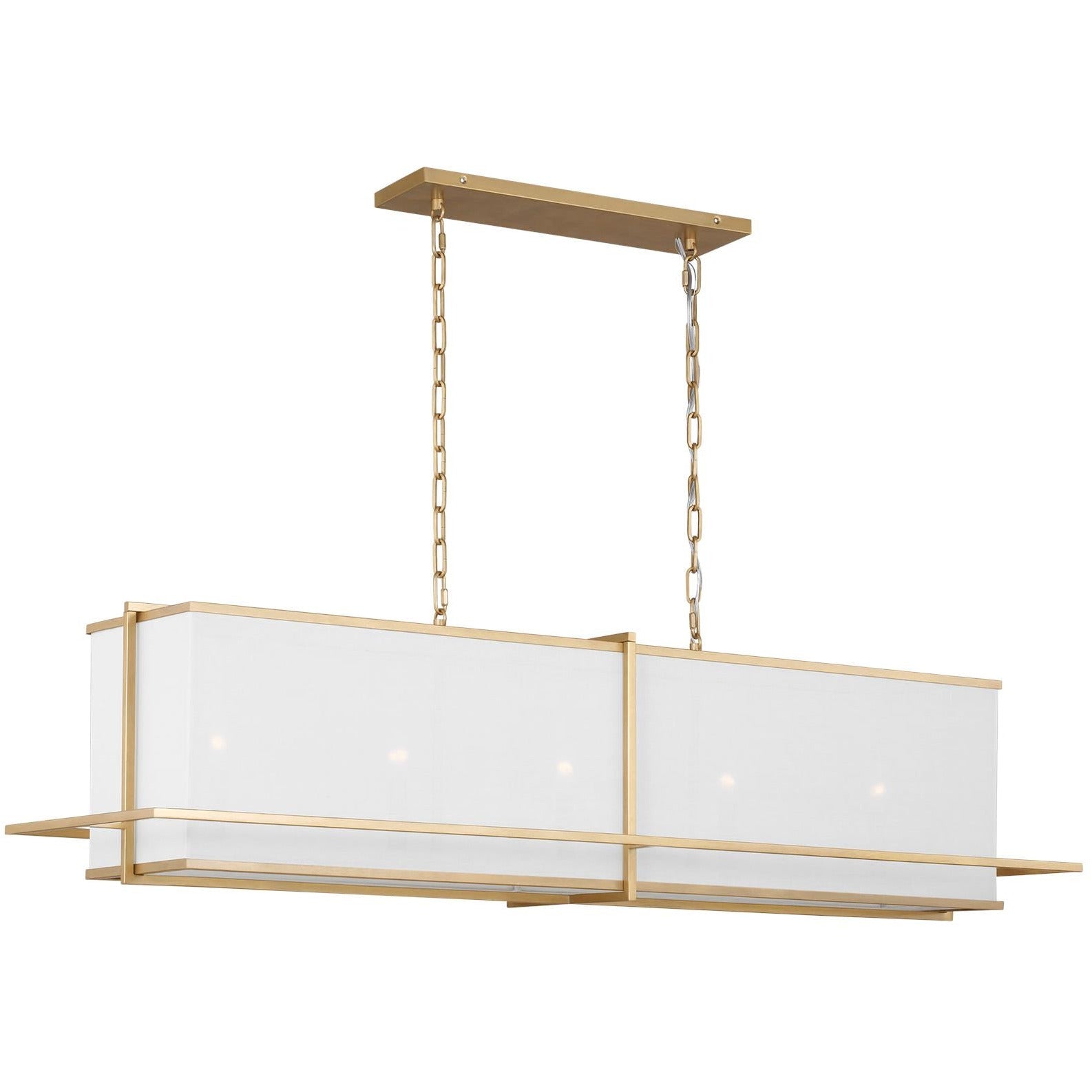 Generation Lighting, Dresden Large Linear Chandelier