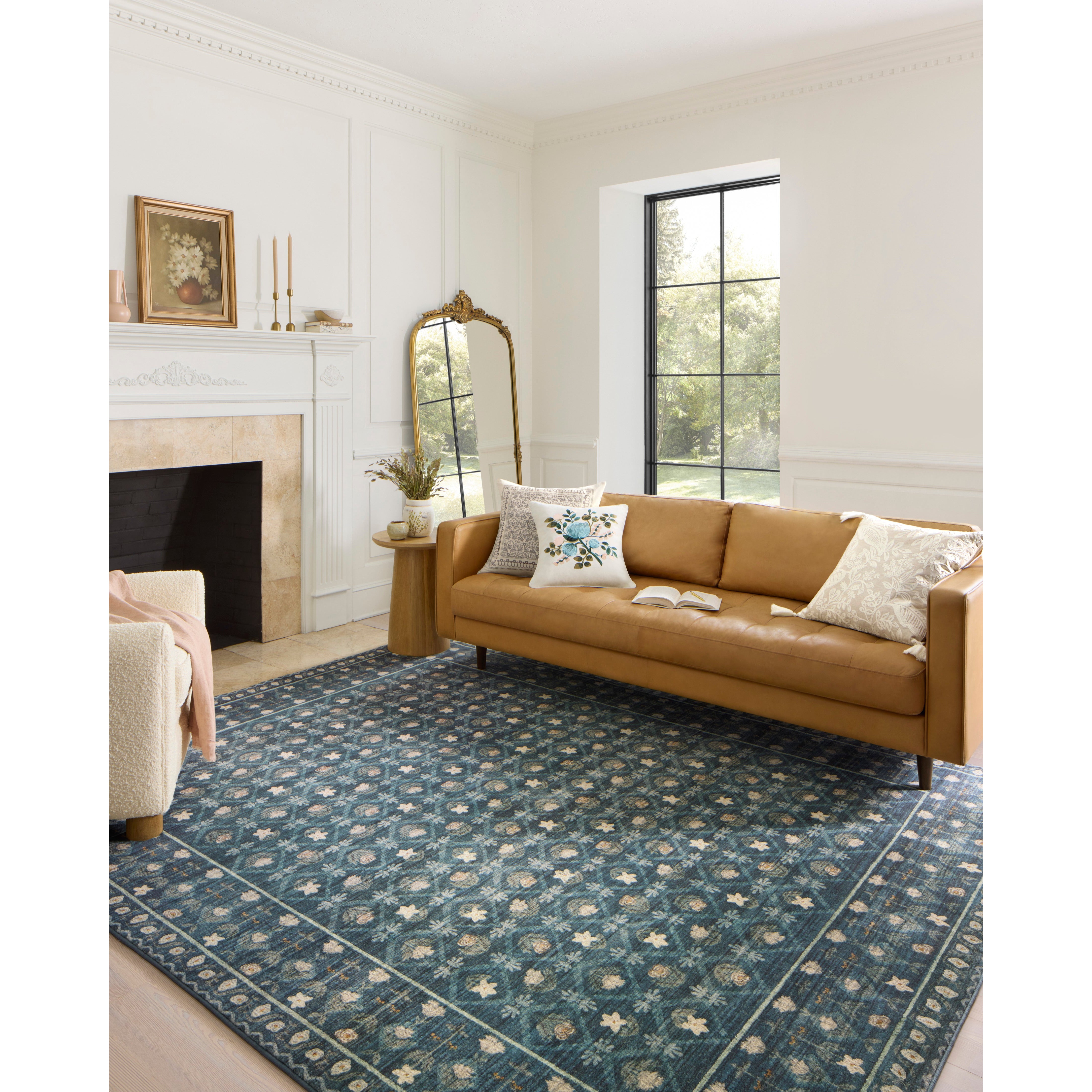 Loloi, Eden Lattice / Indigo Rug