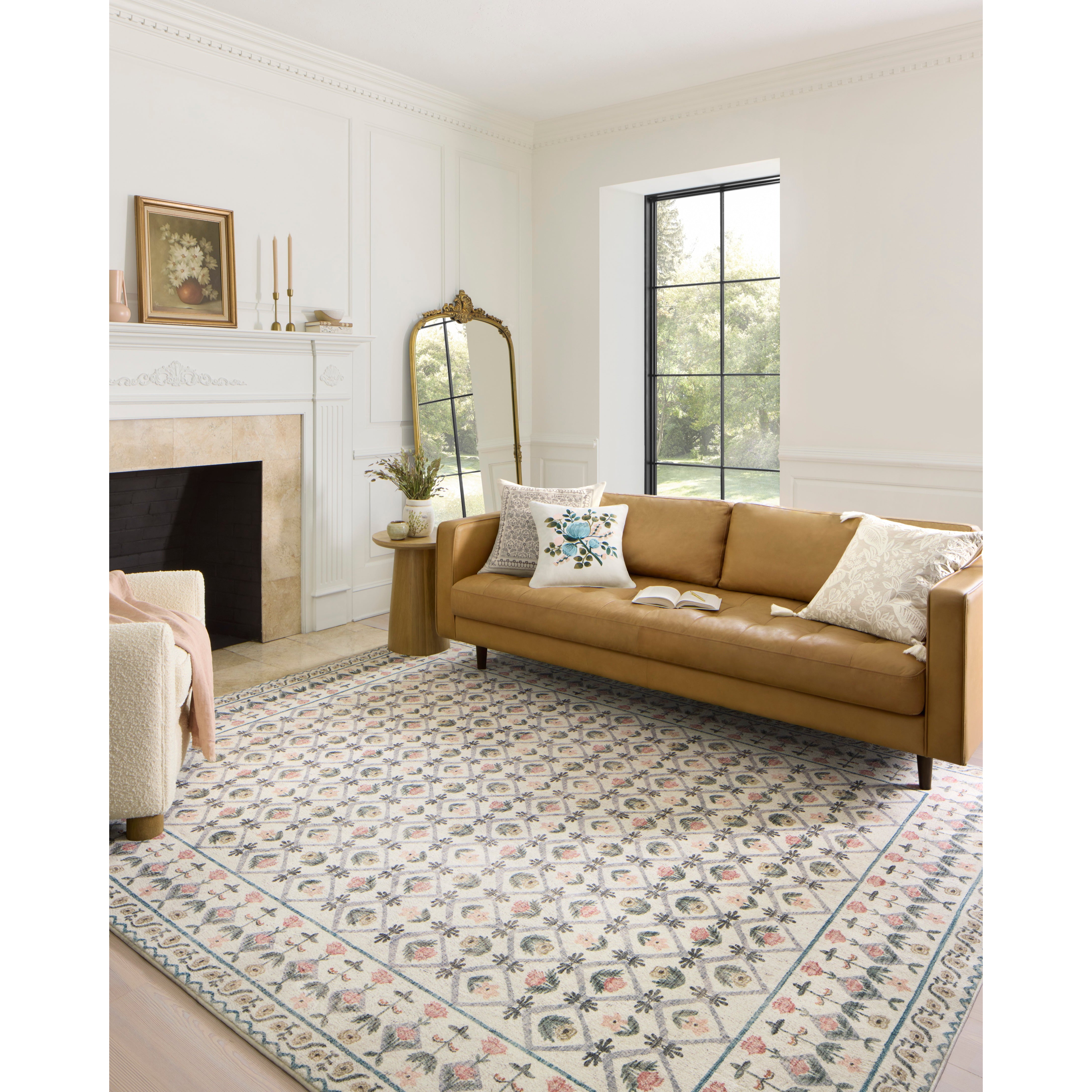 Loloi, Eden Lattice / Ivory Rug