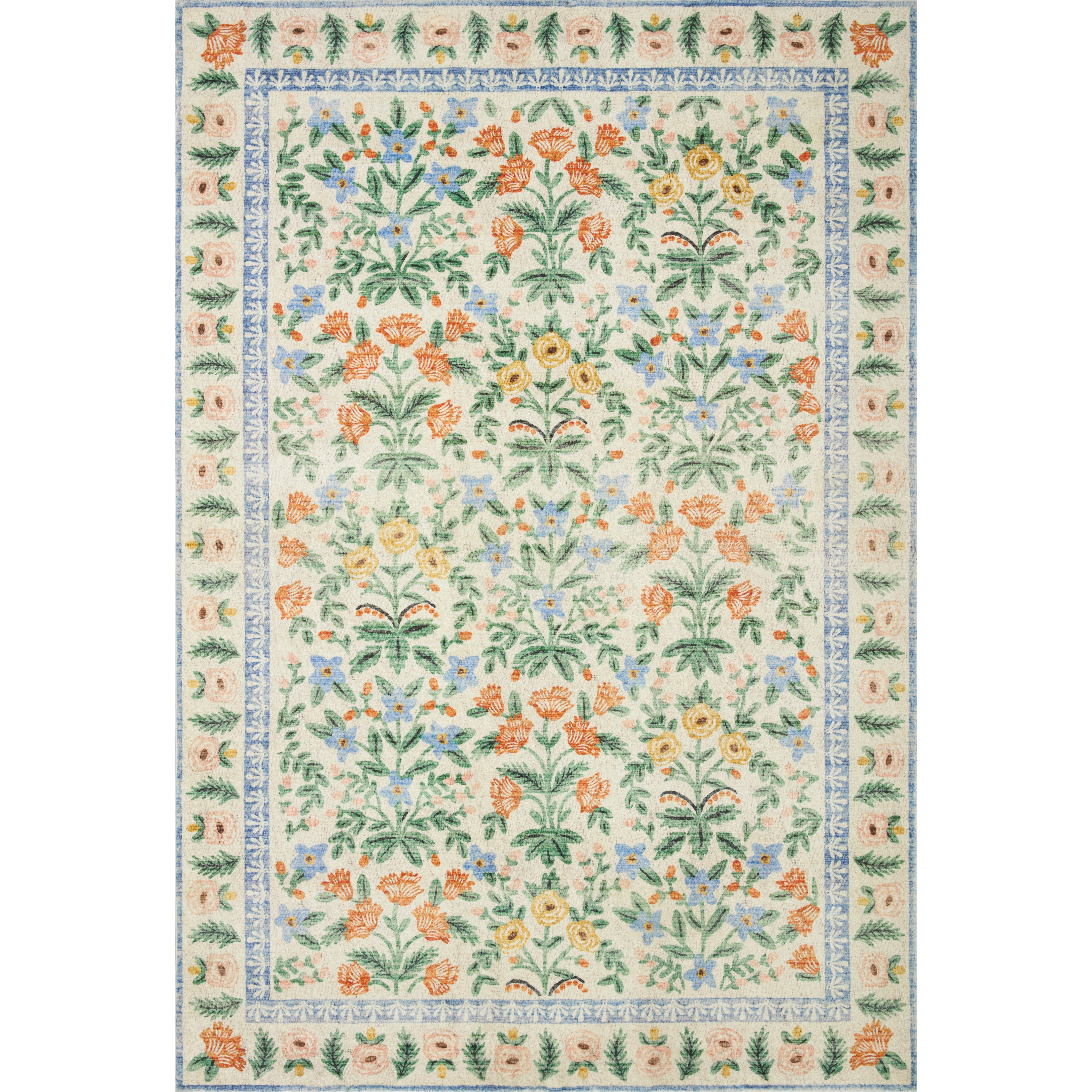 Loloi, Eden Mughal Garden / Cream Rug