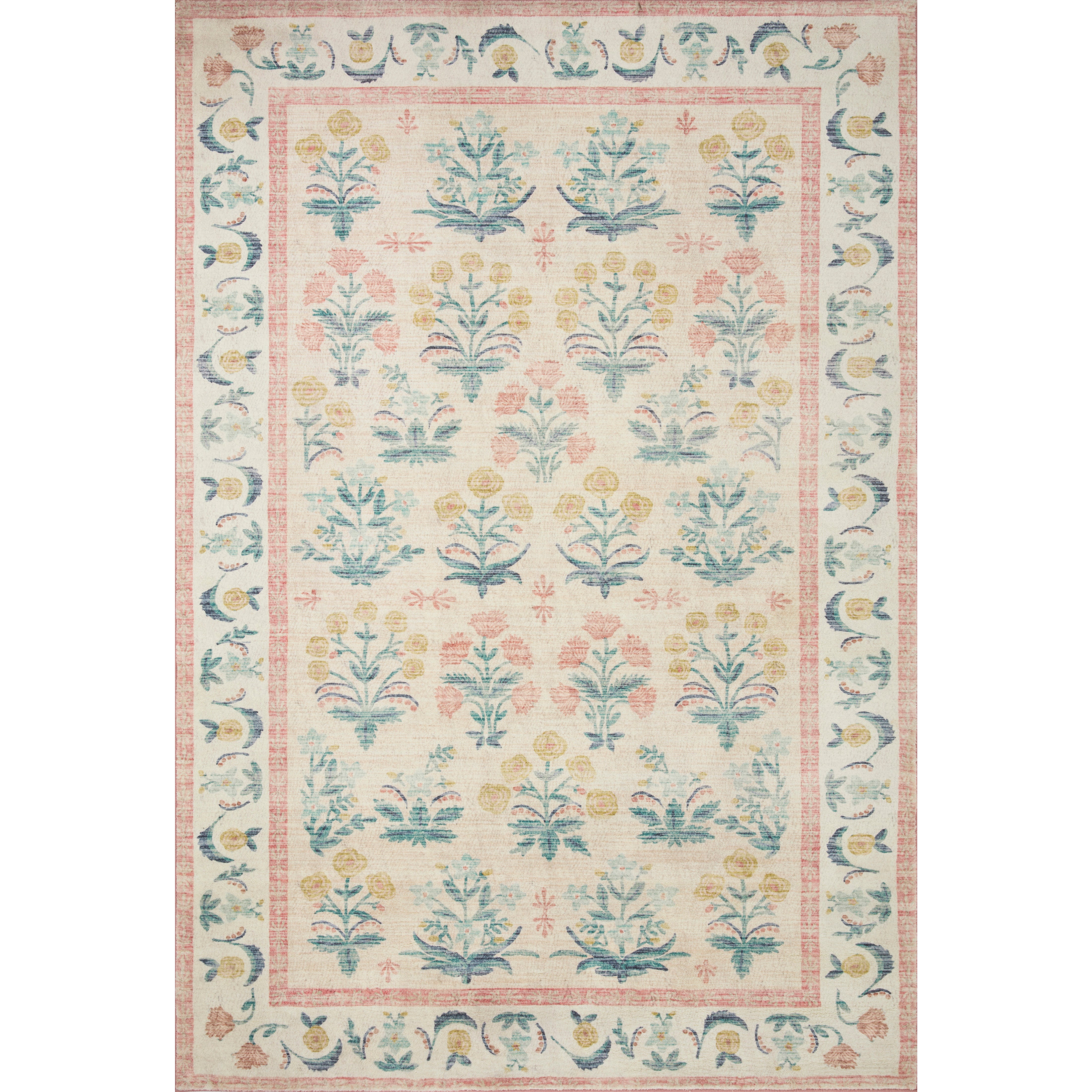 Loloi, Eden Mughal Rose / Blush Rug