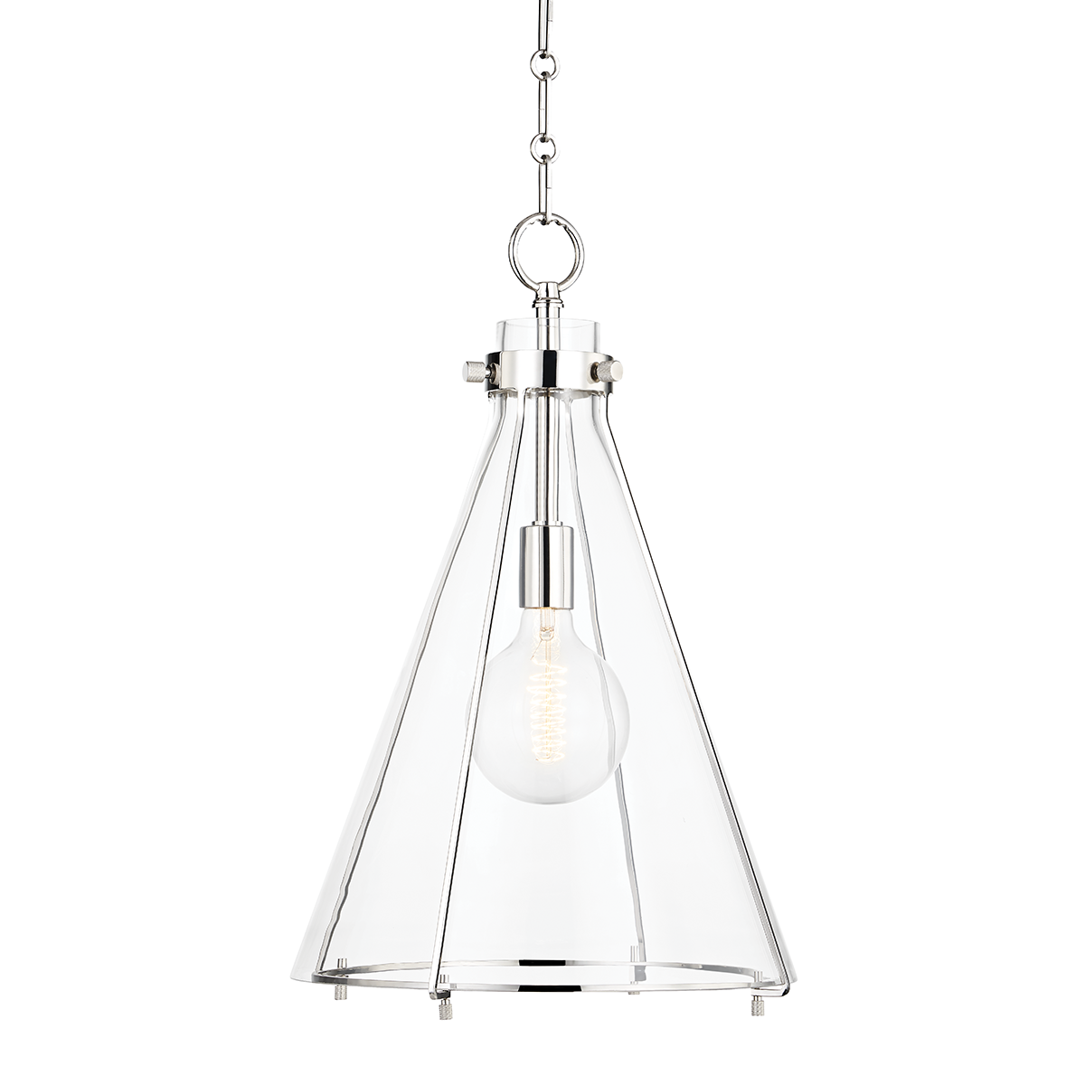 Hudson Valley Lighting, Eldridge Pendant With Clear Glass