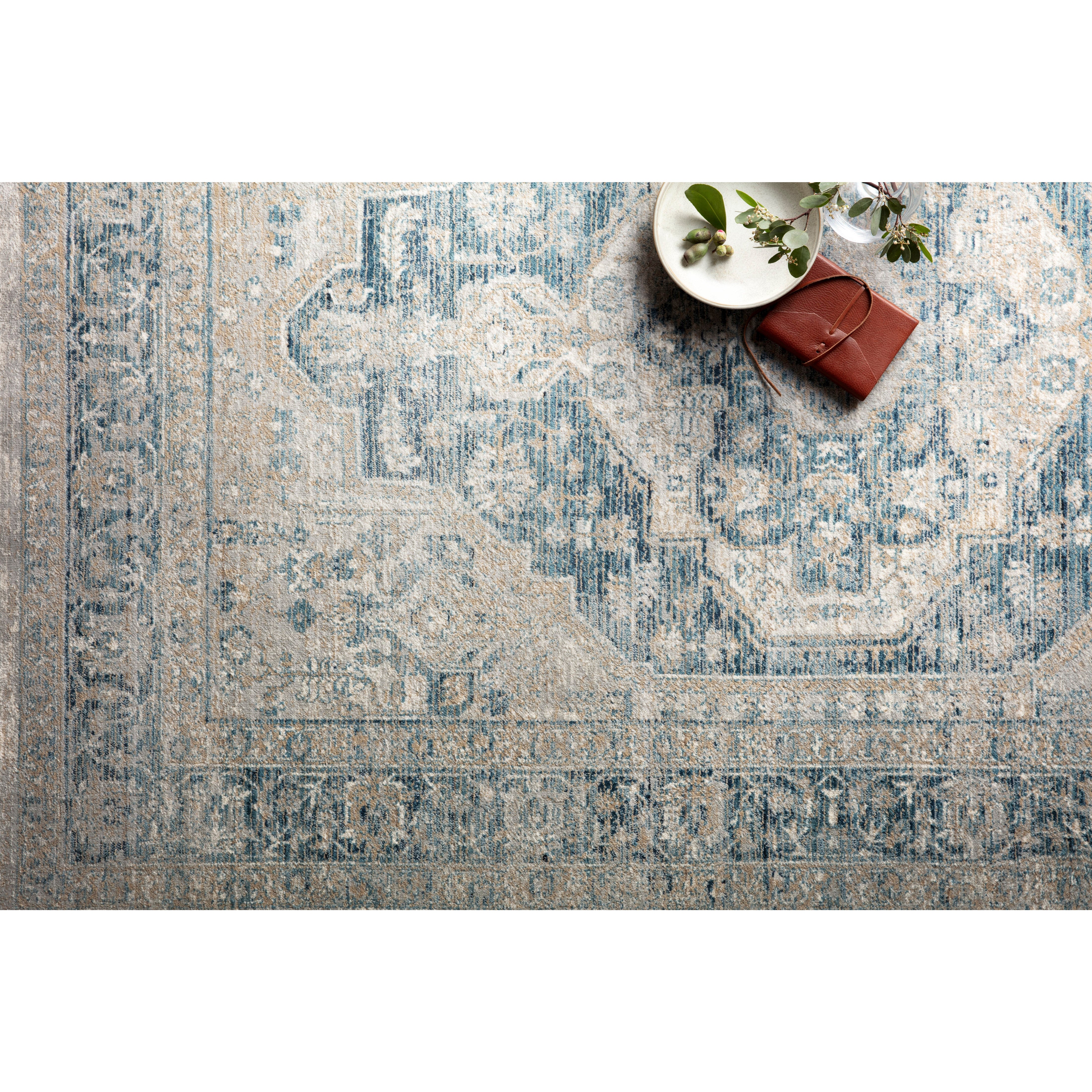 Loloi, Elise Neutral / Blue  Rug