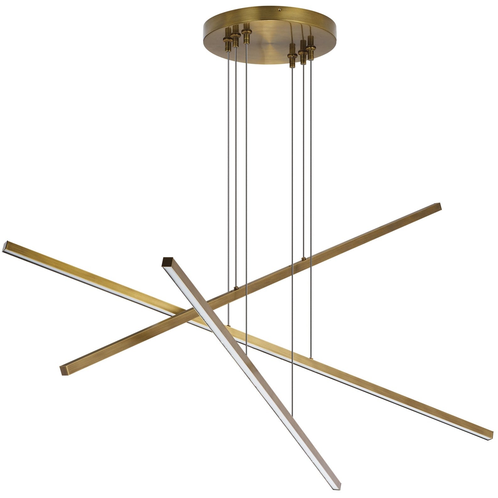 Tech Lighting, Essence Trio Linear Chandelier