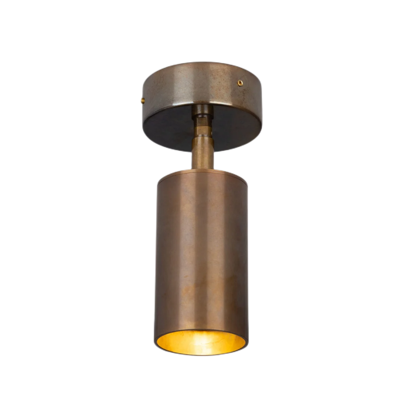 Mullan, Evanston Directional Brass Ceiling Spot Light