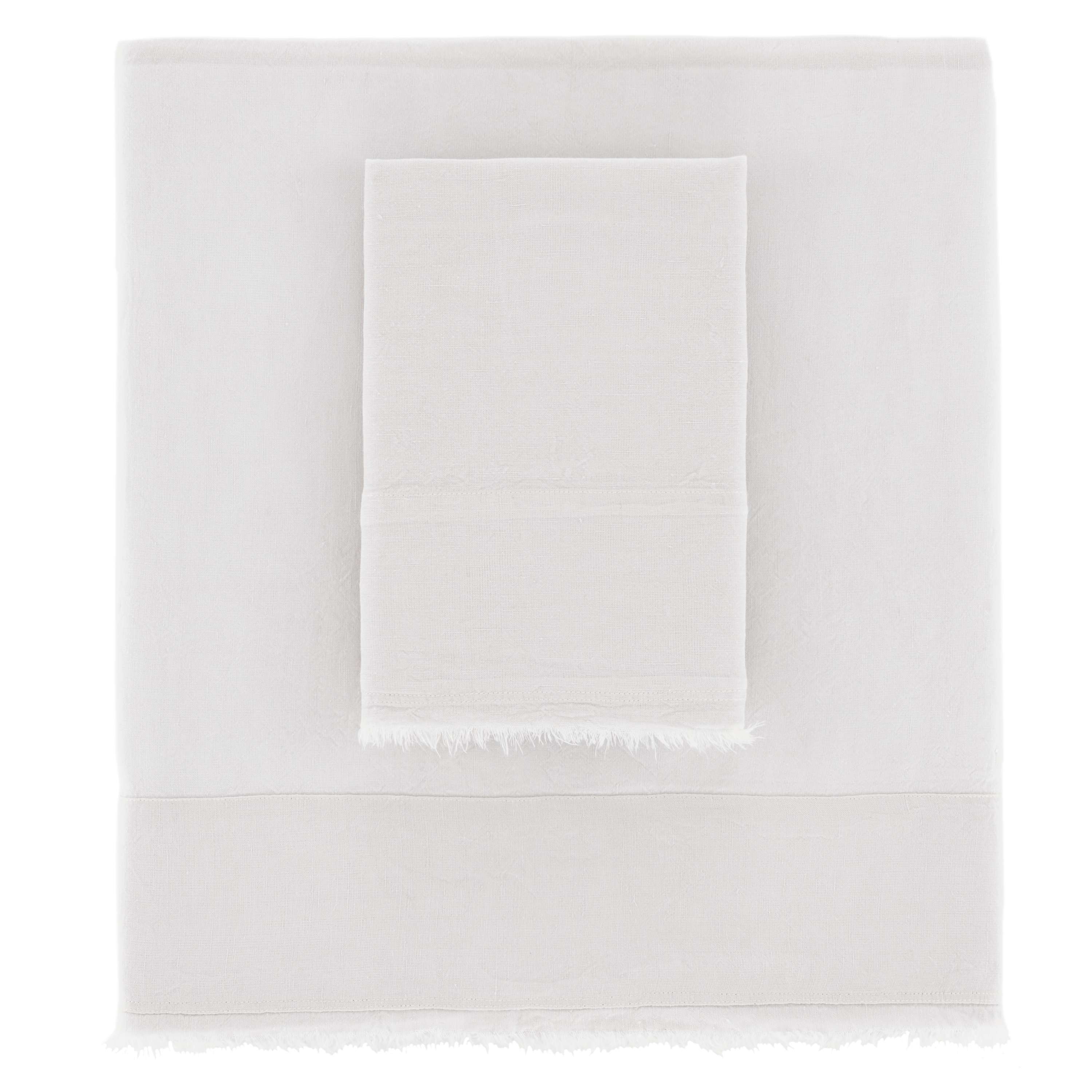 Annie Selke, Faye Linen Plaster Sheet Set