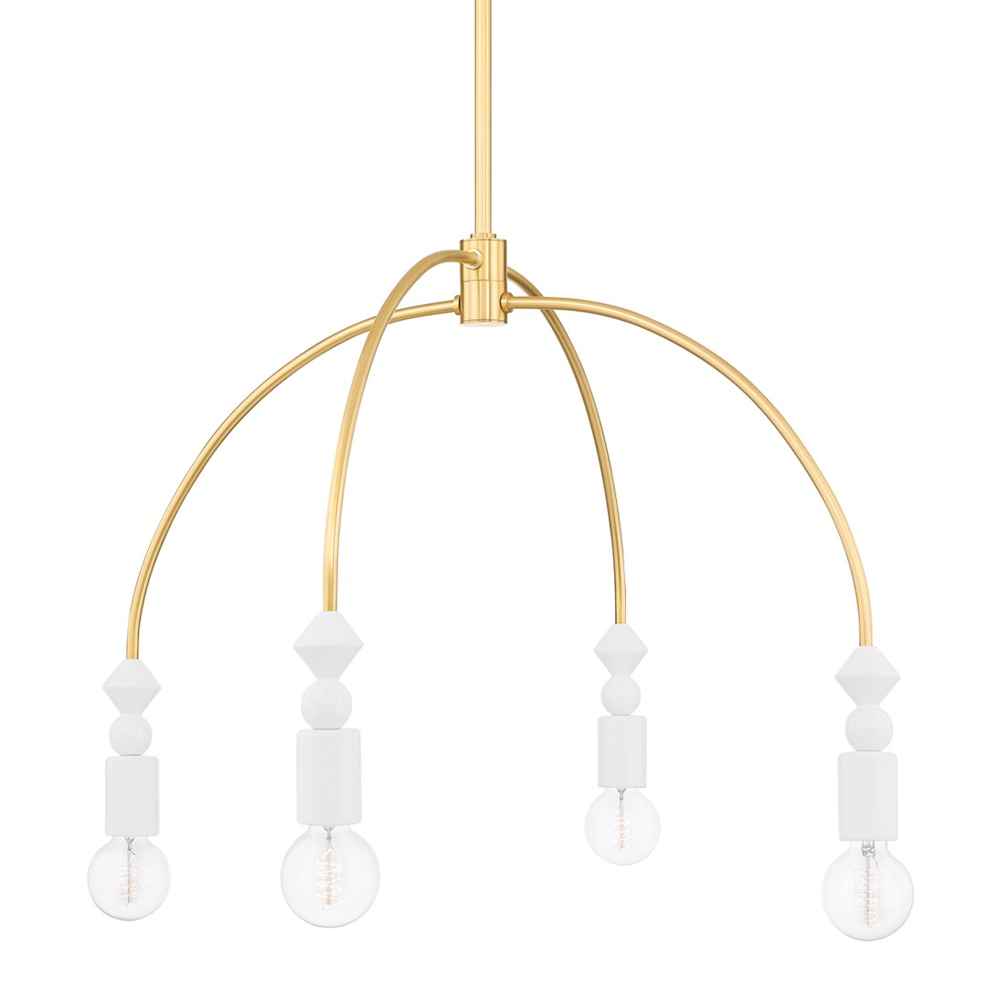 Mitzi, Flora 4 Light Chandelier