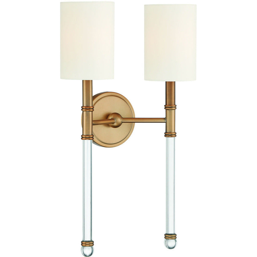 Savoy House, Fremont 2-Light Wall Sconce