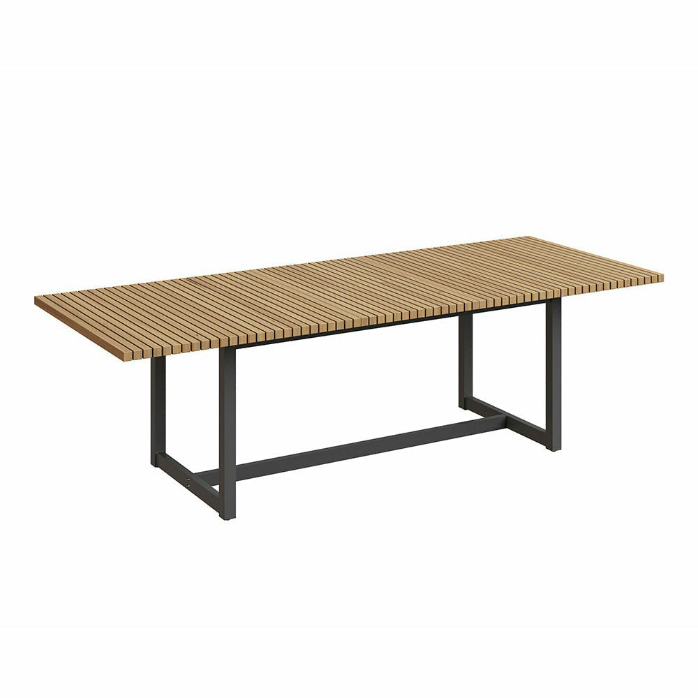 Sunpan, Geneve Extension Dining Table - Natural - 80" To 104"