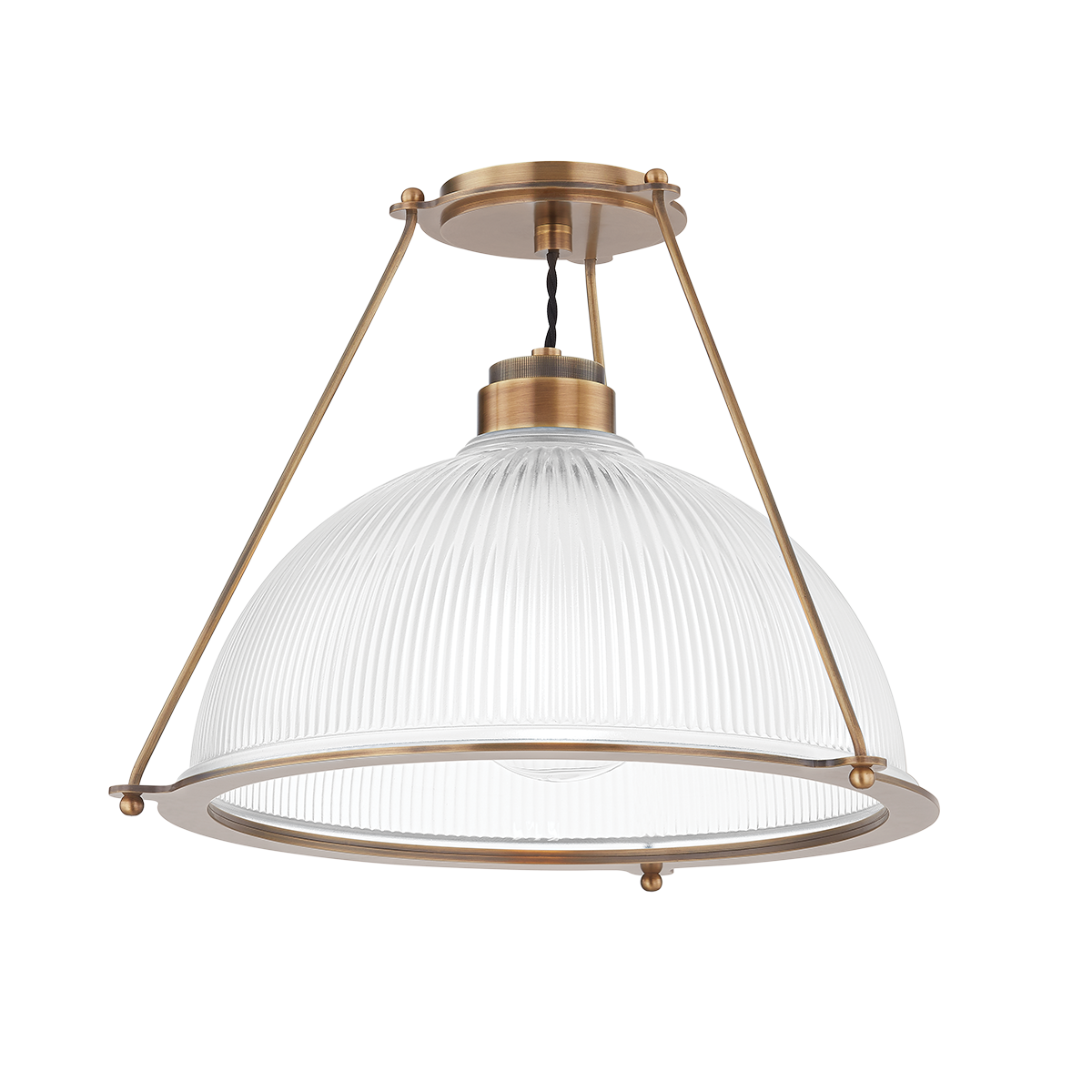 Troy Lighting, Glint Semi Flush Mount