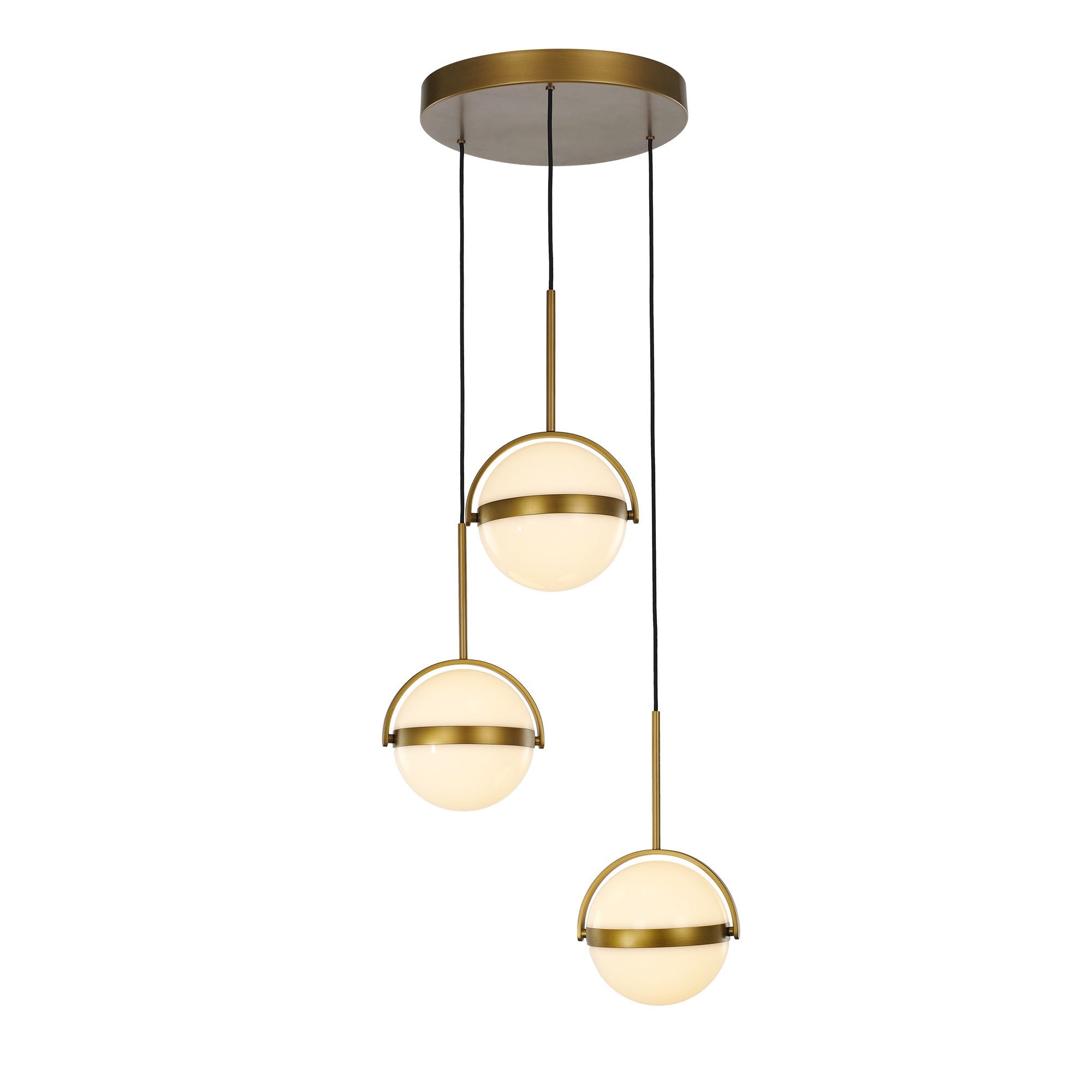 Alora, Globo 3 Light Pendant