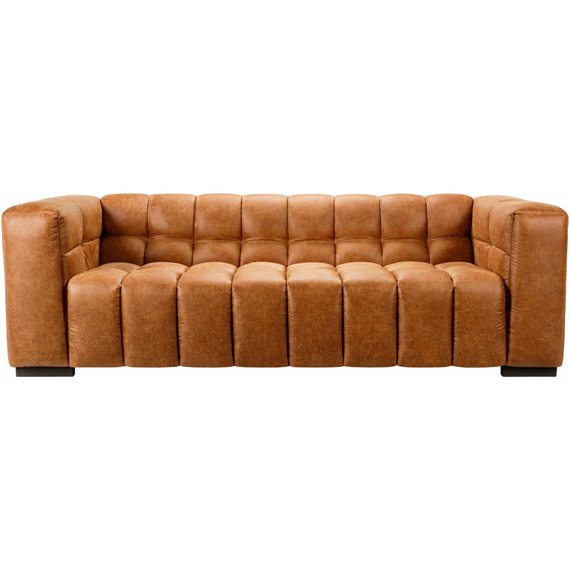 Surya, Grenoble Leather Sofa