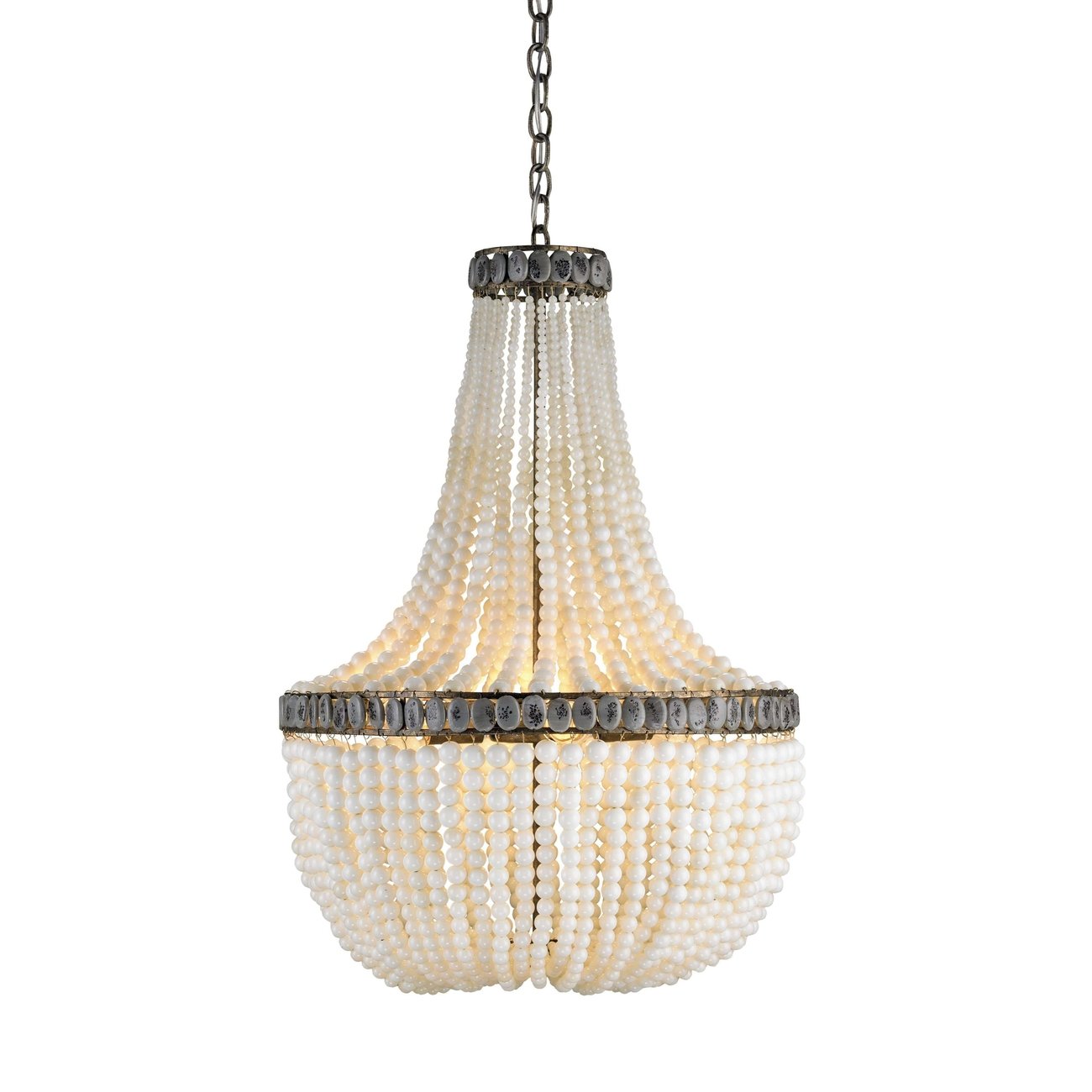 Currey, Hedy Turquoise Chandelier