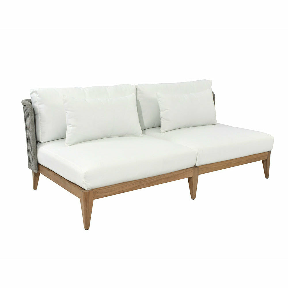 Sunpan, Ibiza 2 Seater Sofa - Natural - Stinson White