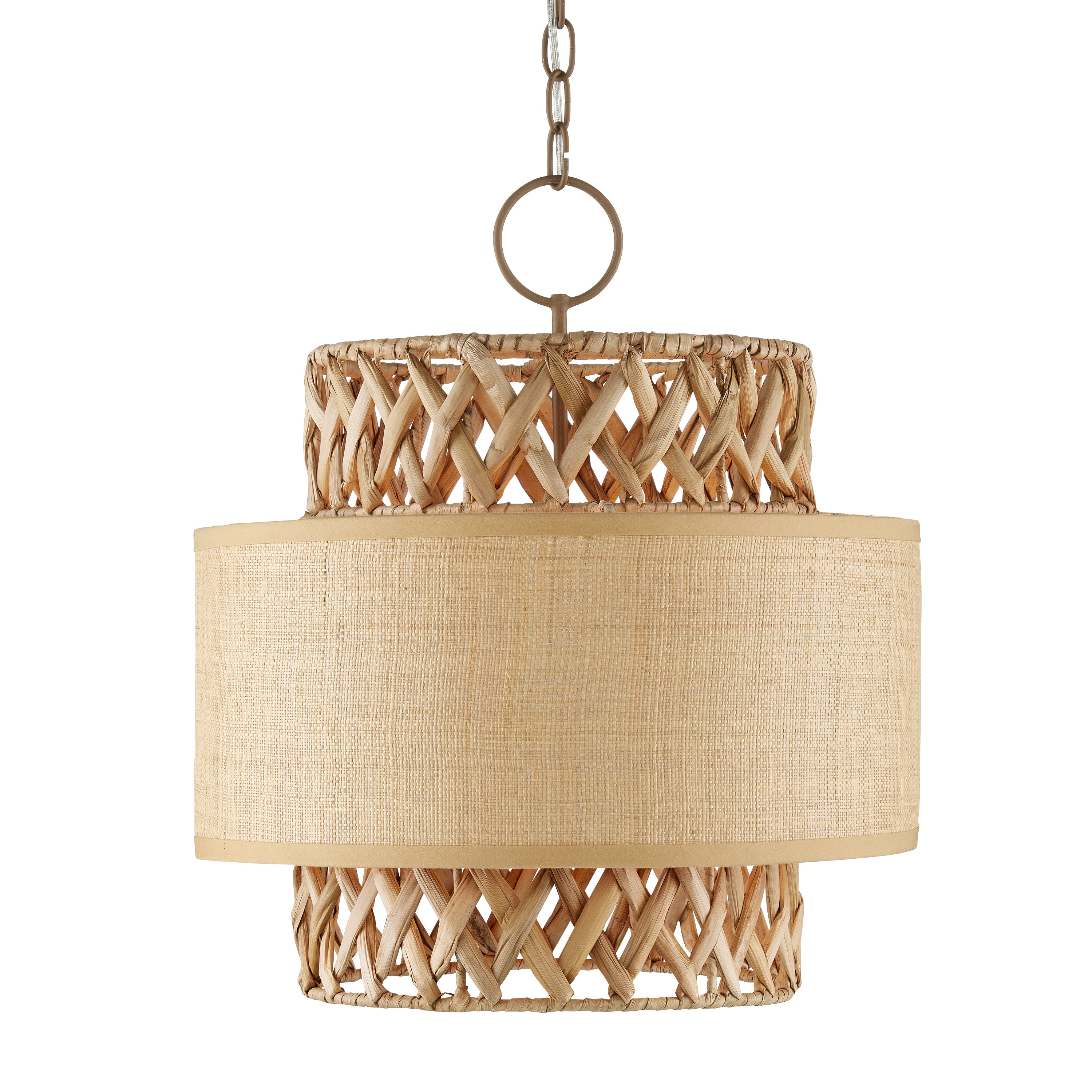 Currey & Company, Isola Grasscloth Pendant