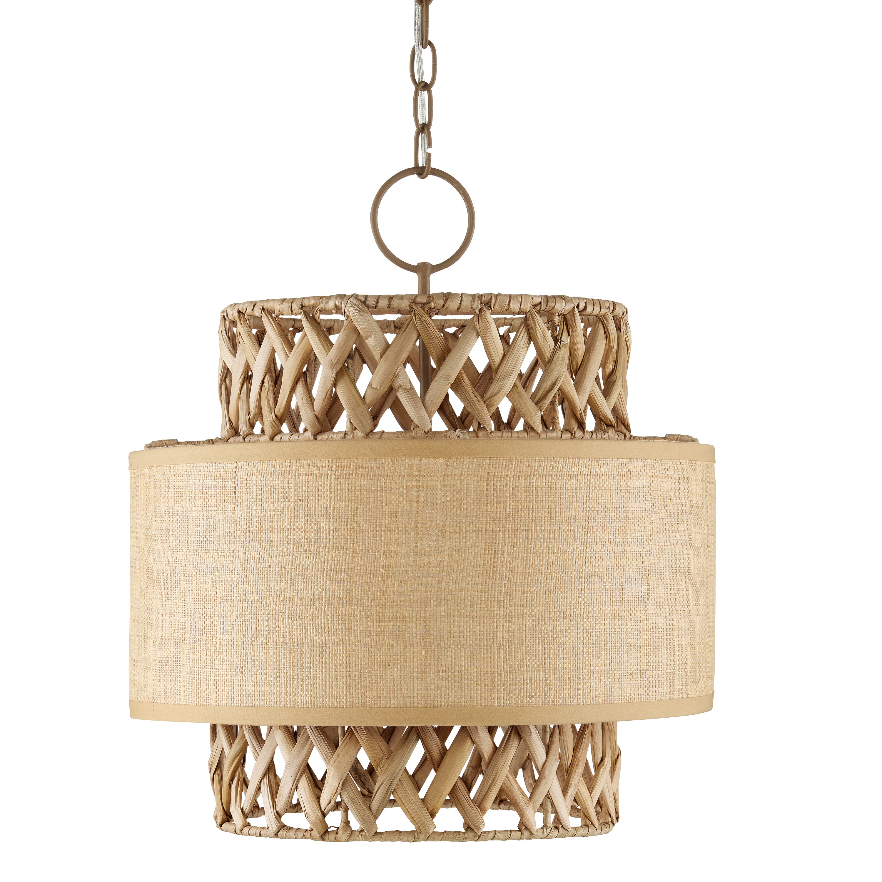 Currey & Company, Isola Grasscloth Pendant