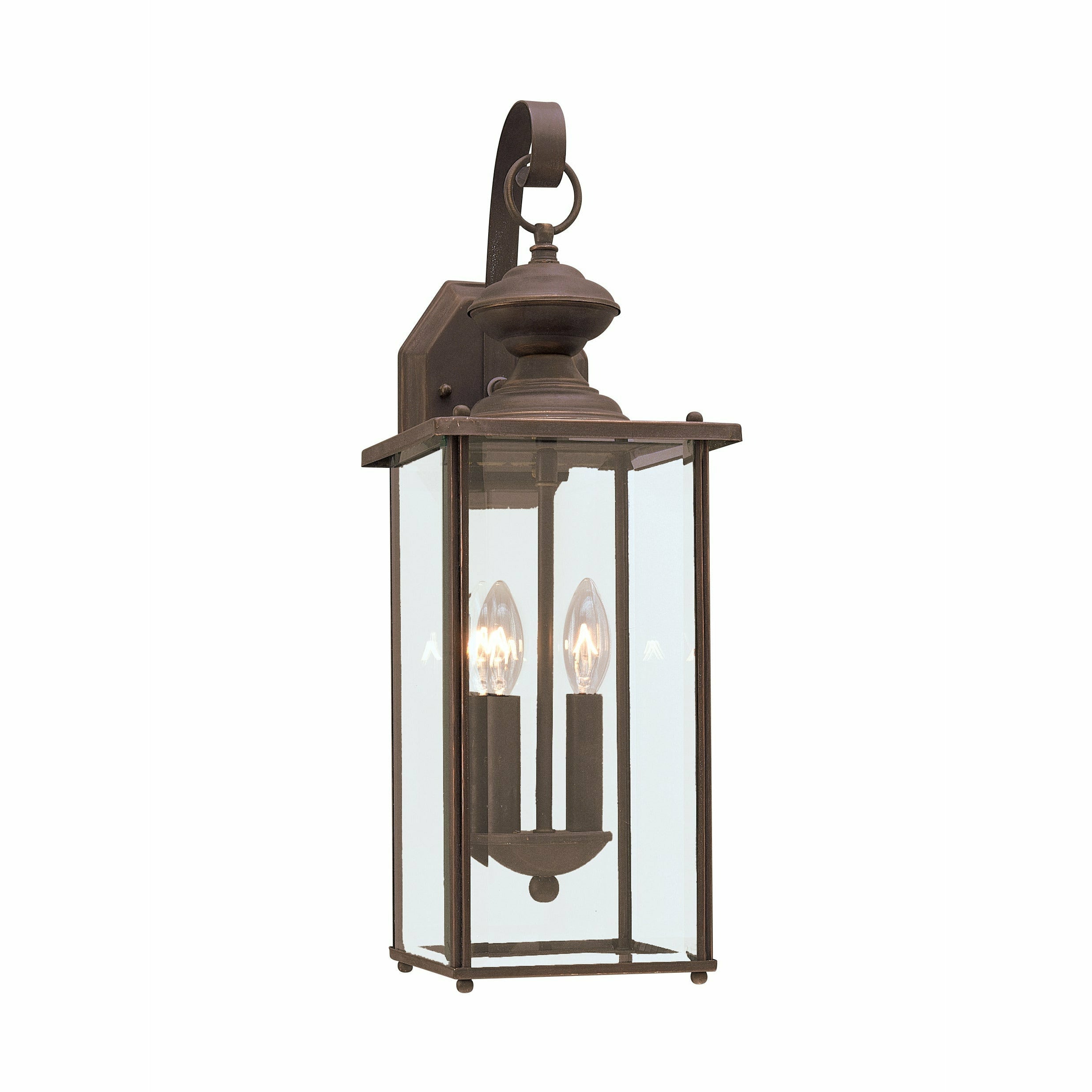 Generation Lighting, Jamestowne Two Light Outdoor Wall Lantern