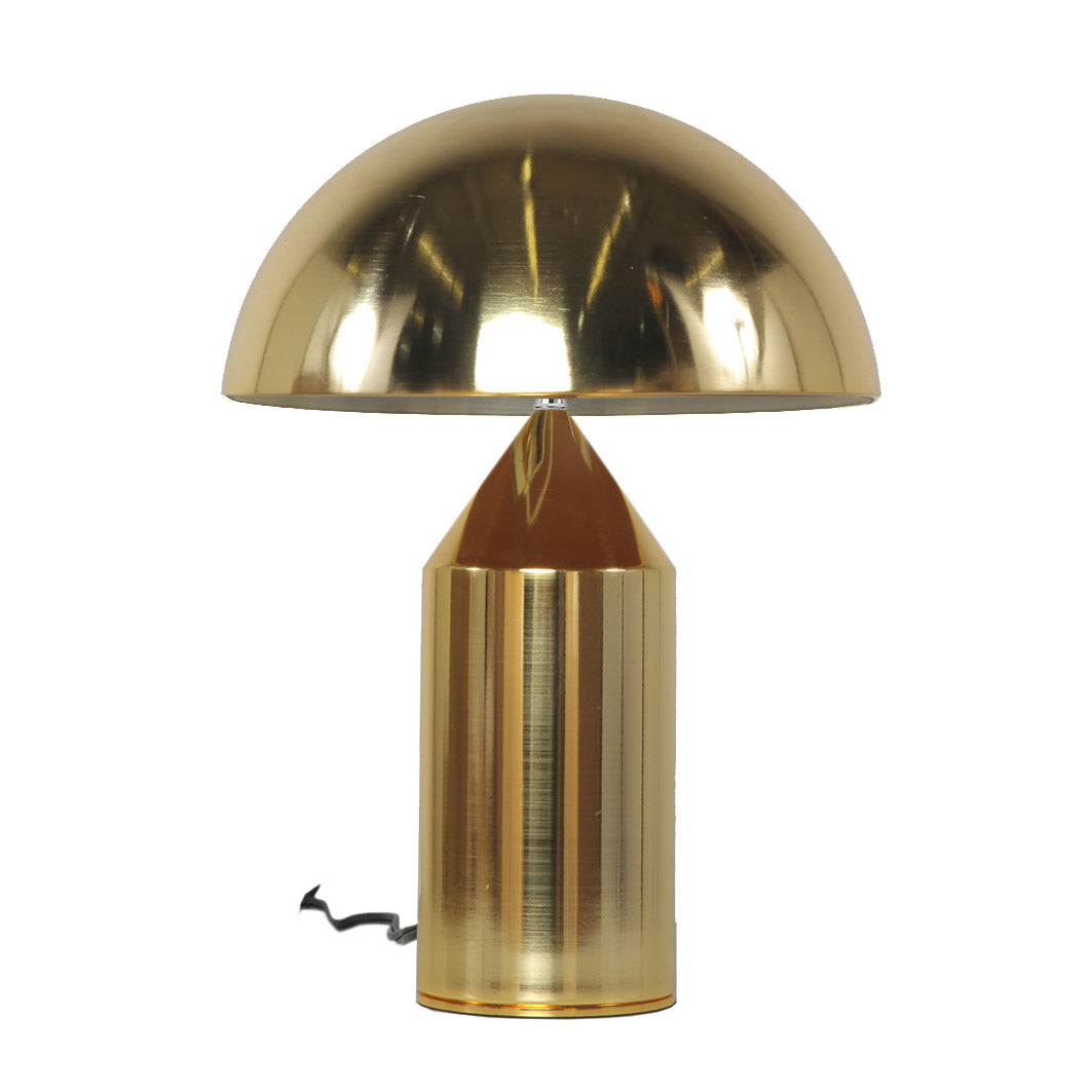 France & Son, Mushroom Dome Table Lamp - Brass