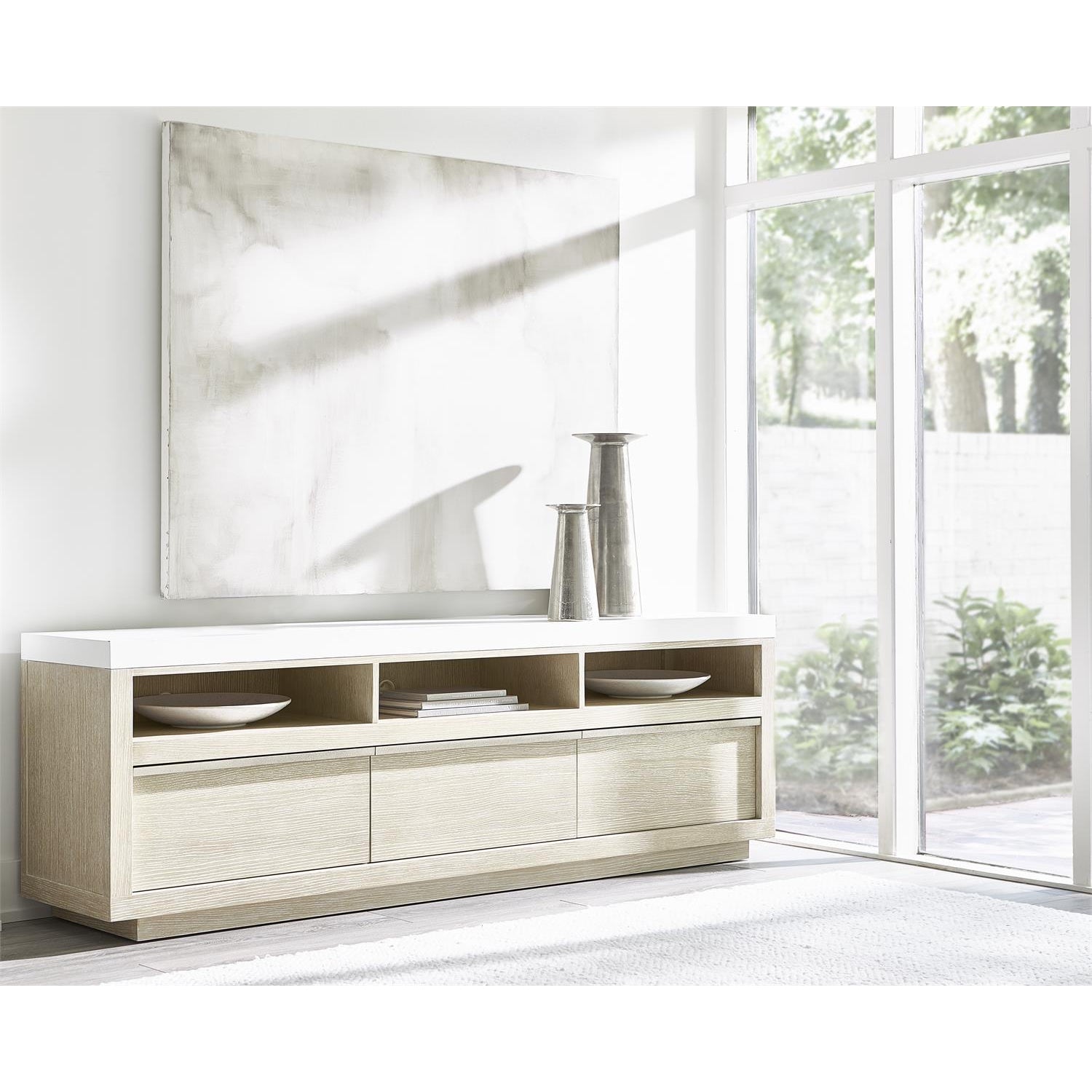 Bernhardt, Solaria Entertainment Credenza by Bernhardt Furniture