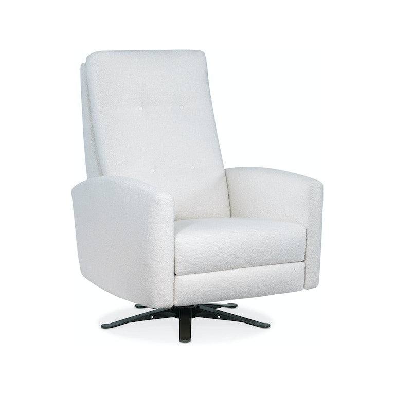 Hooker Furniture Custom, Tufted Back Swivel Recliner